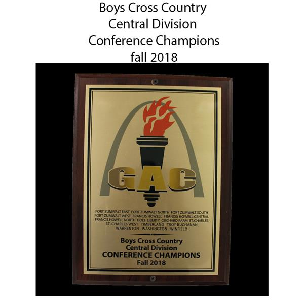 2018 Boys Cross Country Conference Champs 